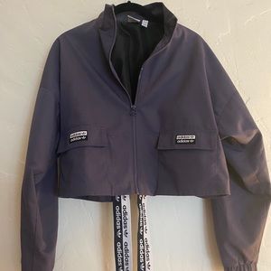 adidas Oversized sport crop jacket